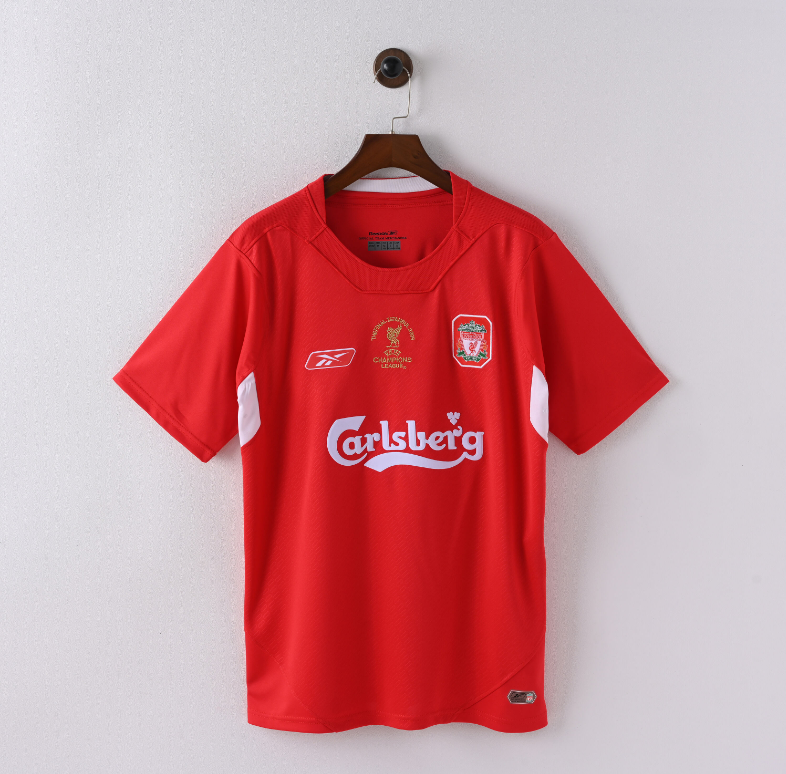 Liverpool 2005 – Jersey Retro Final de Champions