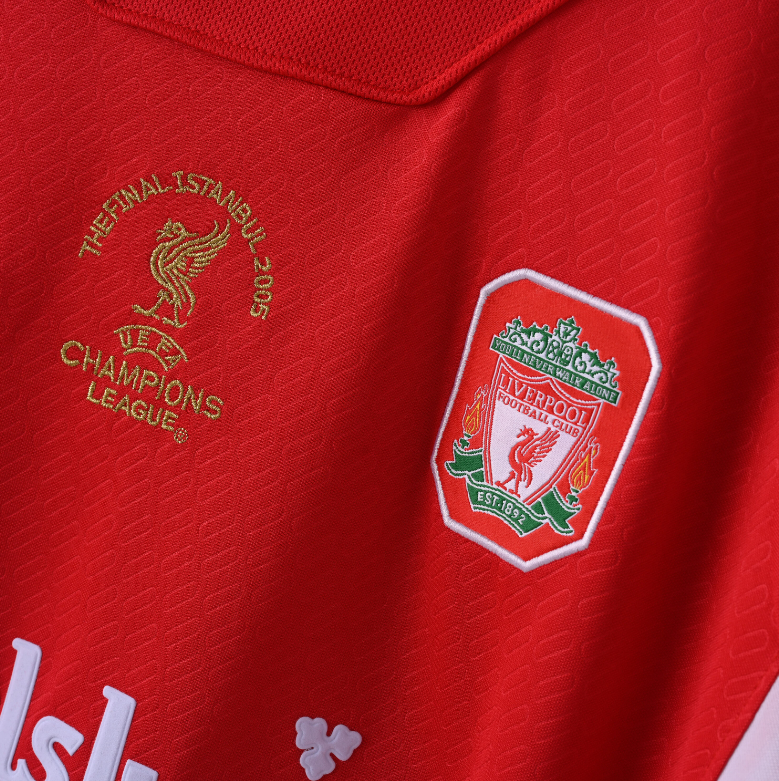 Liverpool 2005 – Jersey Retro Final de Champions