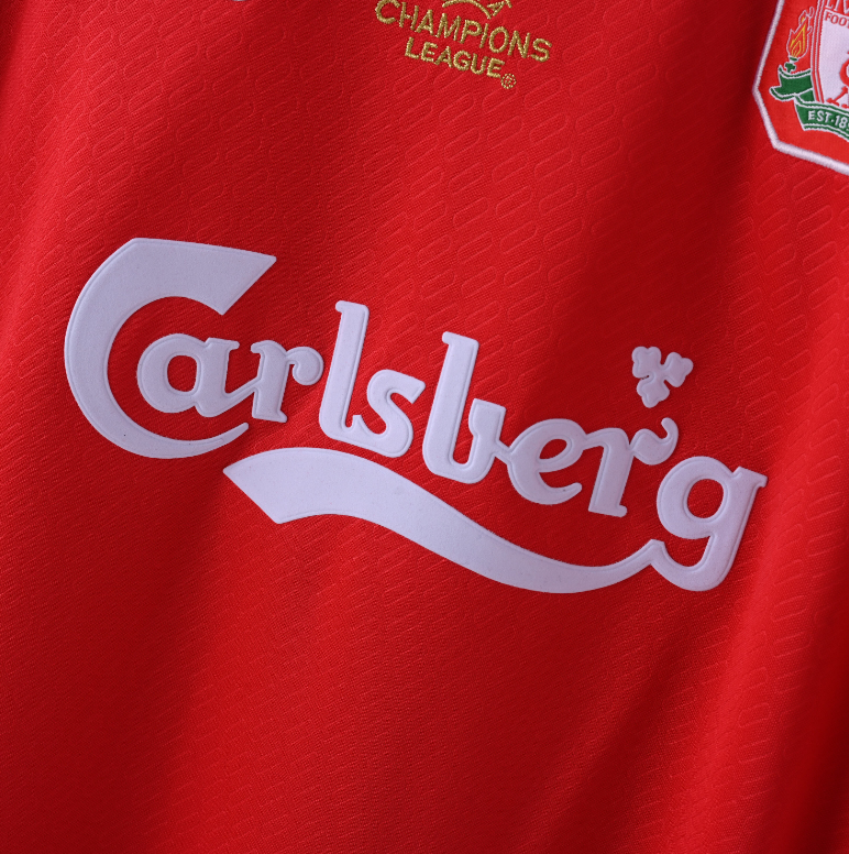 Liverpool 2005 – Jersey Retro Final de Champions