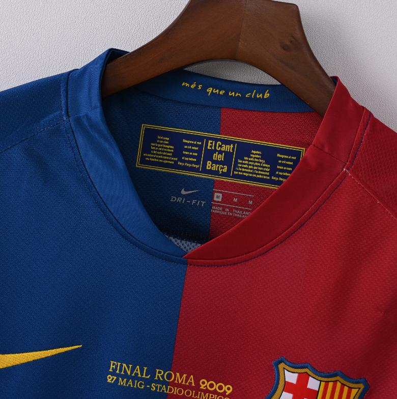 Barca 2008 – Jersey Retro Final Champions