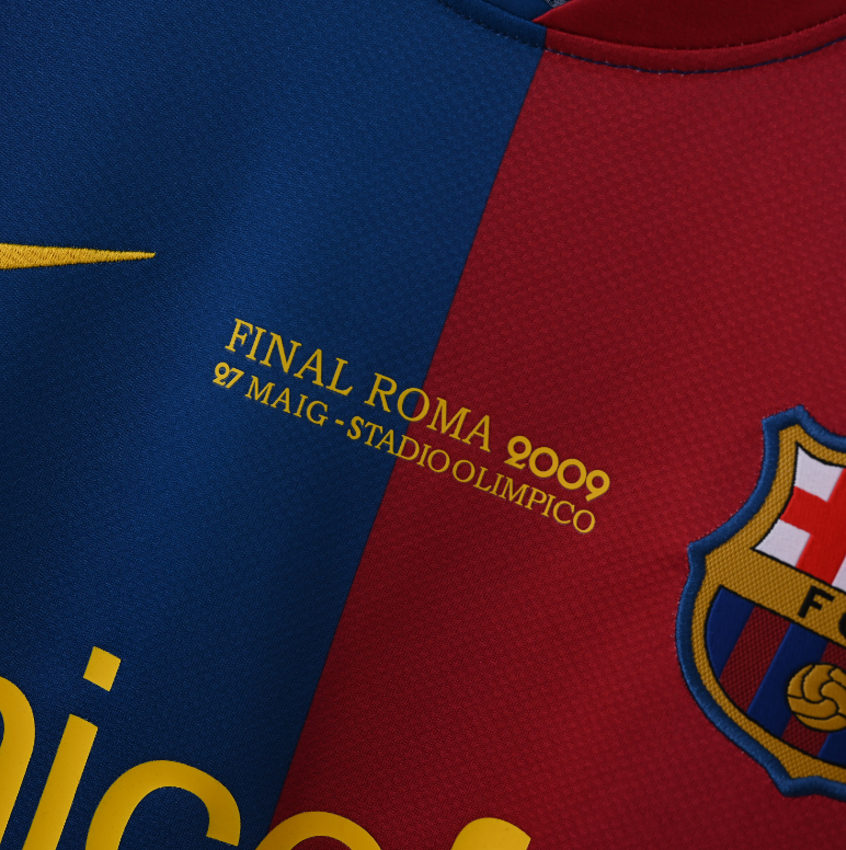 Barca 2008 – Jersey Retro Final Champions
