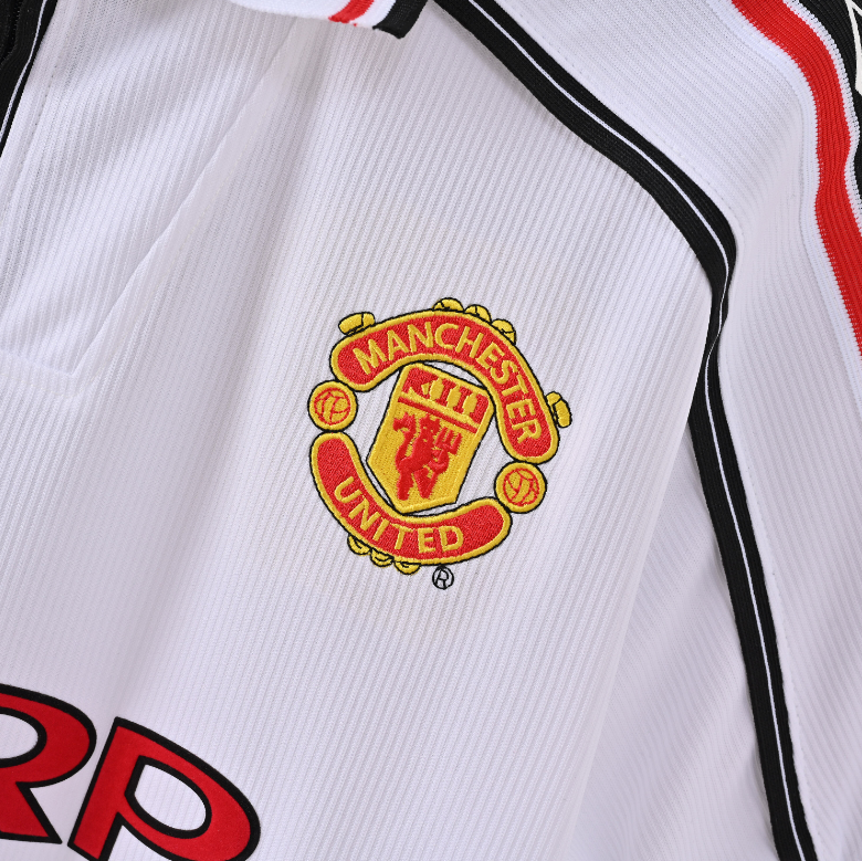 Manchester United 1999 – Jersey Retro Blanca