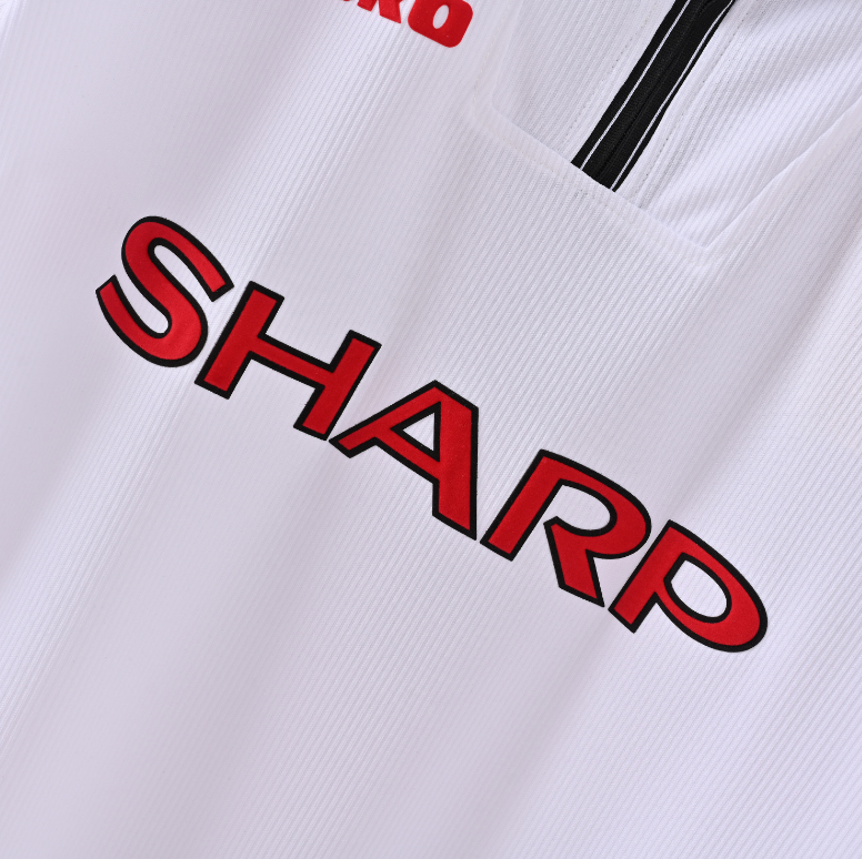 Manchester United 1999 – Jersey Retro Blanca