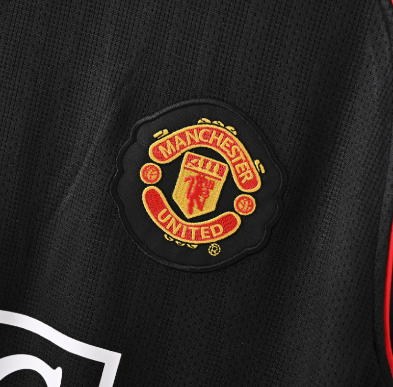 Manchester United 2007/08 – Jersey Retro Negra