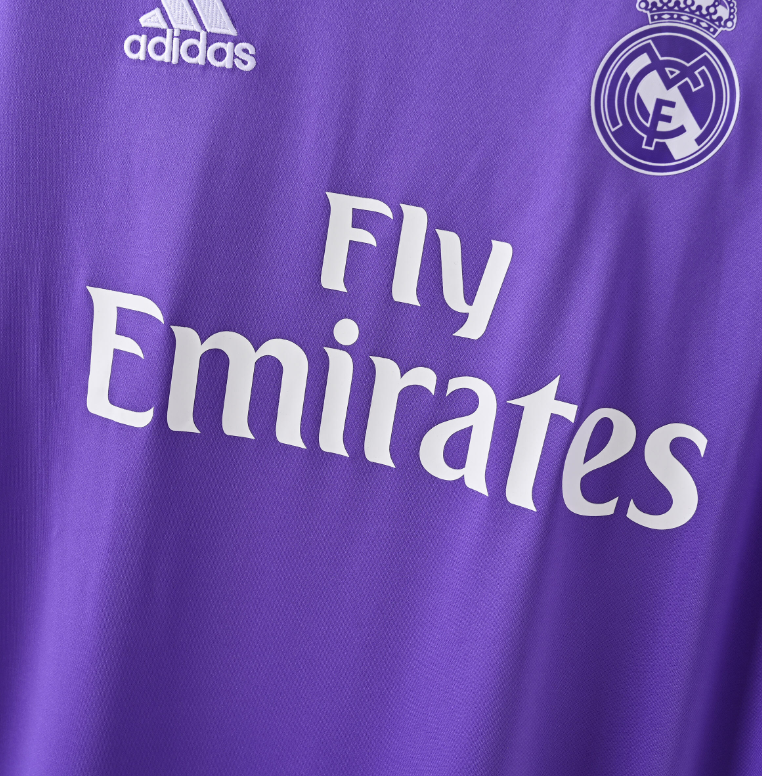 Real Madrid 2017 – Jersey Retro Morada