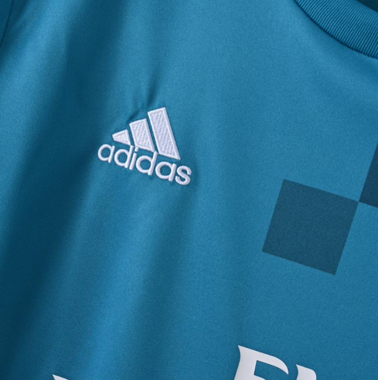 Real Madrid 2017 – Jersey Retro Azul Turquesa