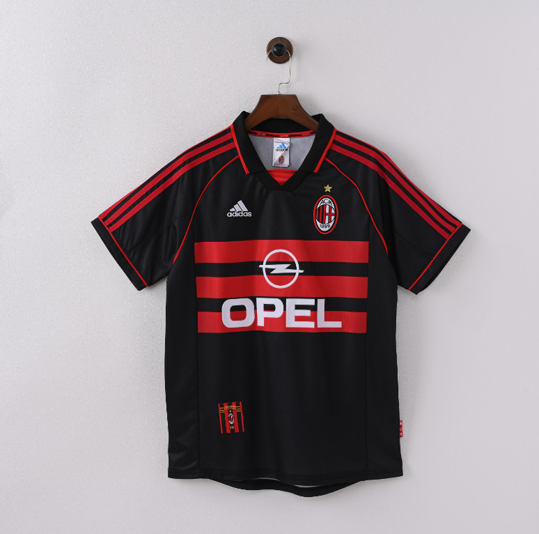 AC Milan 1998/99 – Jersey Retro Negra
